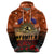 The Rising Sun Badge ANZAC Hoodie Last Post Field of Poppy Starry Night Style LT03 - Polynesian Pride