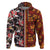 Pan-Pacific Festival Hoodie Hawaiian Tribal and Japanese Pattern Together Culture