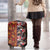 Pan-Pacific Festival Luggage Cover Hawaiian Tribal and Japanese Pattern Together Culture