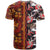 Pan-Pacific Festival T Shirt Hawaiian Tribal and Japanese Pattern Together Culture