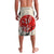 Personalised Pan-Pacific Festival Lavalava Japanese Samurai with Hawaiian Pattern