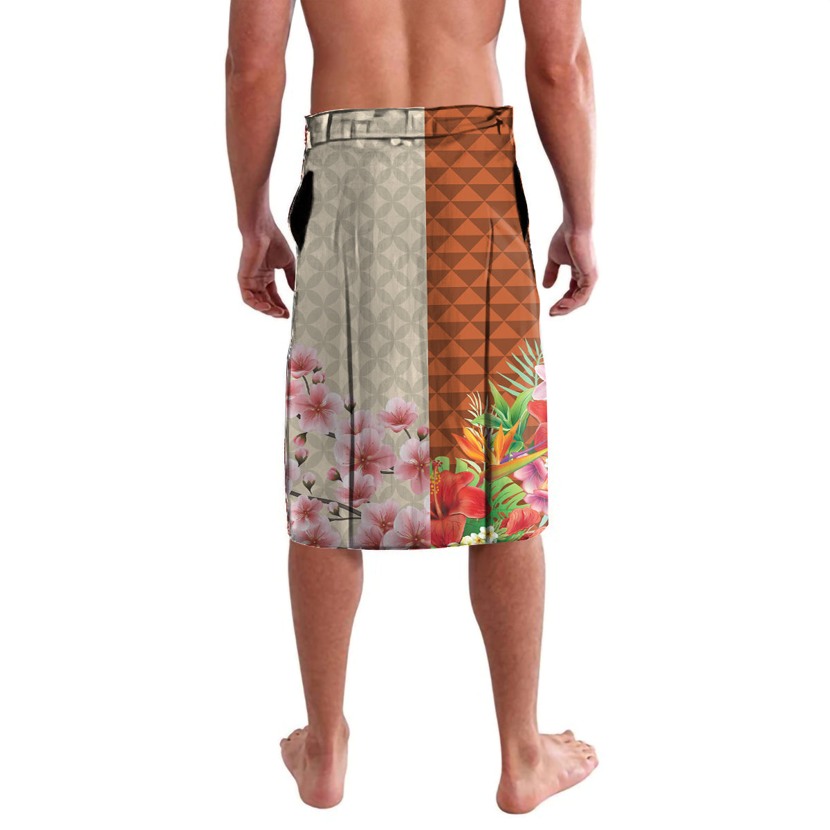 Pan-Pacific Festival Lavalava Mauna Kea and Fuji Mountains