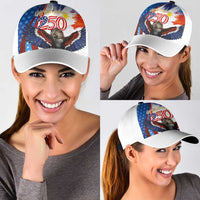 Philippines and United States Semiquincentennial Classic Cap Eagle and National Flag Style
