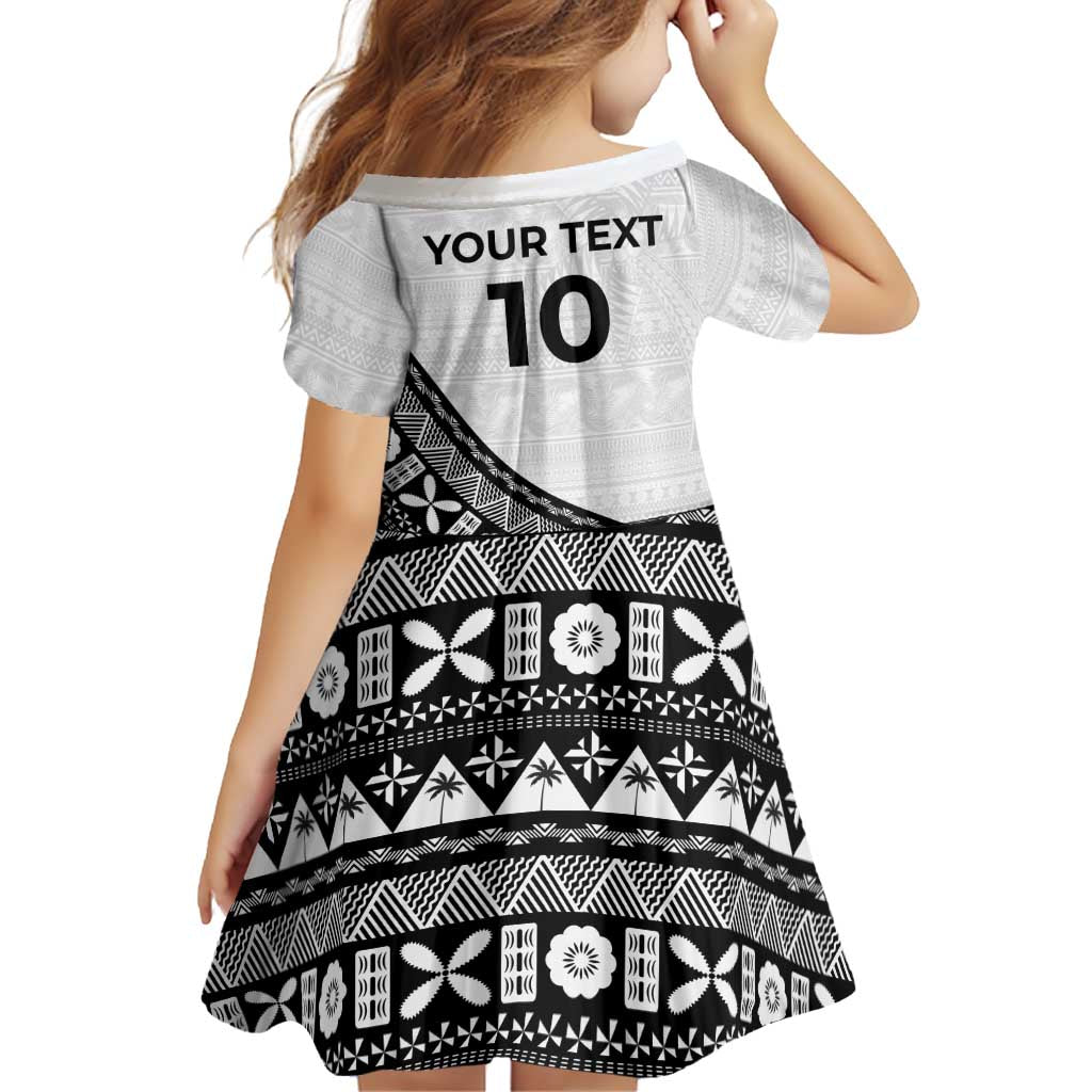 Custom Fijian Rugby Family Matching Summer Maxi Dress and Hawaiian Shirt Tapa Pattern and Palm Tree Tribal LT03 - Polynesian Pride