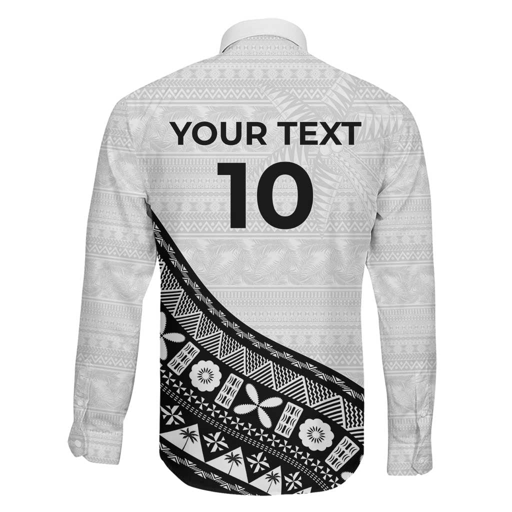 Custom Fijian Rugby Family Matching Summer Maxi Dress and Hawaiian Shirt Tapa Pattern and Palm Tree Tribal LT03 - Polynesian Pride
