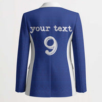 Custom Fijian Football Blazer Tapa Pattern and Shark Tribal