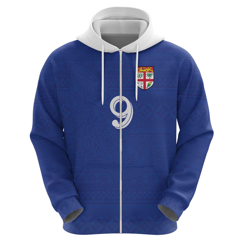 Custom Fijian Football Hoodie Tapa Pattern and Shark Tribal