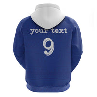 Custom Fijian Football Zip Hoodie Tapa Pattern and Shark Tribal