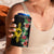 Hawaii and Philippines Together 4 in 1 Can Cooler Tumbler Hibiscus Flower and Sun Badge Polynesian Pattern Coloful