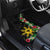 Tropical Hawaii and Philippines Car Mats Kanaka Maoli and Sun Badge Batok Tattoo Colorful