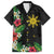 Tropical Hawaii and Philippines Hawaiian Shirt Kanaka Maoli and Sun Badge Batok Tattoo Colorful