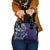 Samoan Siapo Art Tattoo Polynesian Pattern Shoulder Handbag Navy Color - Polynesian Pride