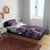 Samoan Siapo Art Tattoo Polynesian Pattern Bedding Set Purple Color - Polynesian Pride