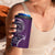 Samoan Siapo Art Tattoo Polynesian Pattern 4 in 1 Can Cooler Tumbler Purple Color - Polynesian Pride
