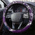 Samoan Siapo Art Tattoo Polynesian Pattern Steering Wheel Cover Purple Color - Polynesian Pride