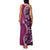 Samoan Siapo Art Tattoo Polynesian Pattern Family Matching Tank Maxi Dress and Hawaiian Shirt Pink Color - Polynesian Pride