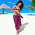 Samoan Siapo Art Tattoo Polynesian Pattern Sarong Pink Color - Polynesian Pride