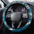 Samoan Siapo Art Tattoo Polynesian Pattern Steering Wheel Cover Teal Color - Polynesian Pride