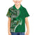 Samoan Siapo Art Tattoo Polynesian Pattern Family Matching Mermaid Dress and Hawaiian Shirt Green Color - Polynesian Pride