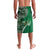 Samoan Siapo Art Tattoo Polynesian Pattern Lavalava Green Color - Polynesian Pride