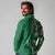 Samoan Siapo Art Tattoo Polynesian Pattern Long Sleeve Polo Shirt Green Color - Polynesian Pride