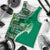 Samoan Siapo Art Tattoo Polynesian Pattern Men Tank Top Green Color - Polynesian Pride