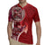 Samoan Siapo Art Tattoo Polynesian Pattern Rugby Jersey Red Color - Polynesian Pride