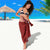 Samoan Siapo Art Tattoo Polynesian Pattern Sarong Red Color - Polynesian Pride