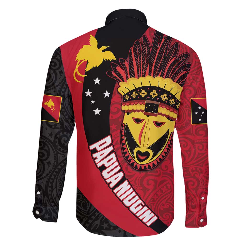 Papua New Guinea Mask Festival Family Matching Tank Maxi Dress and Hawaiian Shirt Papua Niugini Tribe Mask Melanesian Pattern