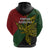 Papua New Guinea Chimbu Province Hoodie PNG Birds Of Paradise Polynesian Arty Style LT03 - Polynesian Pride