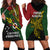 Papua New Guinea Chimbu Province Hoodie Dress PNG Birds Of Paradise Polynesian Arty Style LT03 - Polynesian Pride