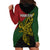 Custom Papua New Guinea Chimbu Province Hoodie Dress PNG Birds Of Paradise Polynesian Arty Style LT03 - Polynesian Pride