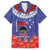 FAST Party Samoa Family Matching Puletasi and Hawaiian Shirt Ula Fala Teuila Polynesian Tapa Pattern