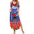 FAST Party Samoa Summer Maxi Dress Ula Fala Teuila Polynesian Tapa Pattern