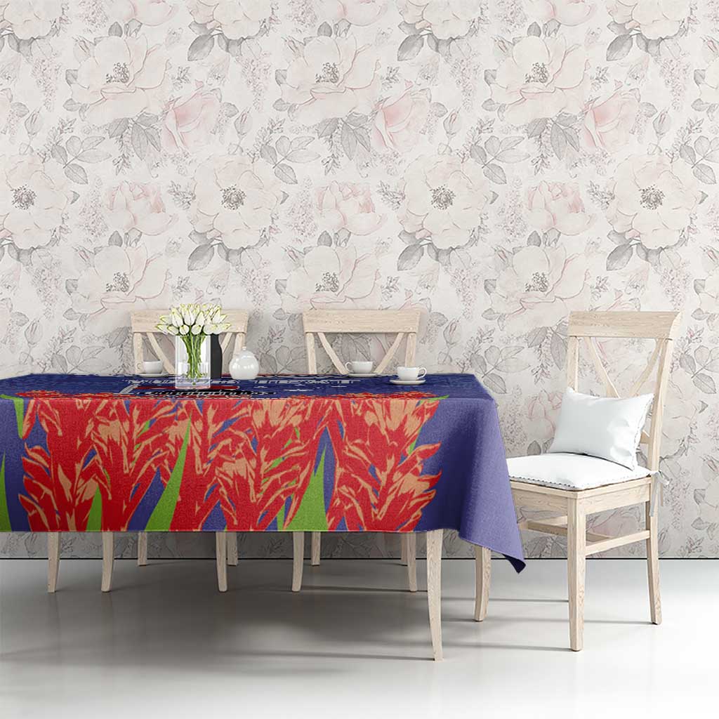 FAST Party Samoa Tablecloth Ula Fala Teuila Polynesian Tapa Pattern