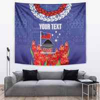 FAST Party Samoa Tapestry Ula Fala Teuila Polynesian Tapa Pattern