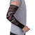 New Zealand Christmas Arm Sleeves Meri Kirihimete Silver Fern Knit Style Red Color - Polynesian Pride