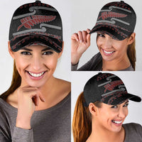New Zealand Christmas Classic Cap Meri Kirihimete Silver Fern Knit Style Red Color - Polynesian Pride