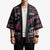 New Zealand Christmas Kimono Meri Kirihimete Silver Fern Knit Style Pink Color - Polynesian Pride