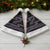 New Zealand Christmas Santa Hat Meri Kirihimete Silver Fern Knit Style Purple Color - Polynesian Pride