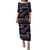 New Zealand Christmas Puletasi Meri Kirihimete Silver Fern Knit Style Purple Color - Polynesian Pride