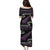 New Zealand Christmas Puletasi Meri Kirihimete Silver Fern Knit Style Purple Color - Polynesian Pride