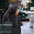 New Zealand Christmas Umbrella Meri Kirihimete Silver Fern Knit Style Purple Color - Polynesian Pride