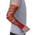 New Zealand Christmas Arm Sleeves Meri Kirihimete Silver Fern Knit Style Green Color - Polynesian Pride
