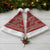 New Zealand Christmas Santa Hat Meri Kirihimete Silver Fern Knit Style Green Color - Polynesian Pride