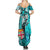 personalised-fiji-australia-rugby-summer-maxi-dress-kangaroo-and-palm-tree-blue-tapa-pattern-mix-aboriginal