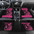 Breast Cancer Awareness Car Mats Think Pink Polynesian Ribbon and Butterfly