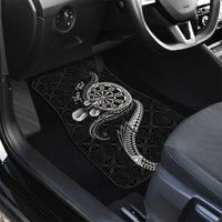 Personalised Niue Darts Masters Car Mats Tribal Hiapo Dartboard - Polynesian Pride