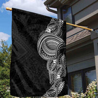 Traditional Polynesian Art Tattoos Garden Flag Black Color - Polynesian Pride