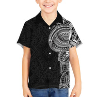 Traditional Polynesian Art Tattoos Hawaiian Shirt Black Color - Polynesian Pride